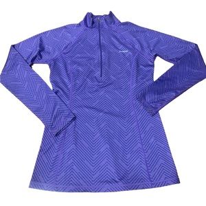 Reebok‎ Athletic Performance Half Zip Pullover Running Activewear Womens Small